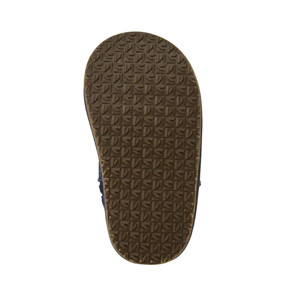 MIKIHOUSE Teddy Fleece - Lined Baby Boots – Navy MIKI HOUSE