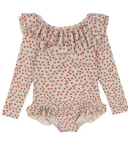 Mimi long sleeve swimsuit Fleur Konges Sløjd - enjoykidsus