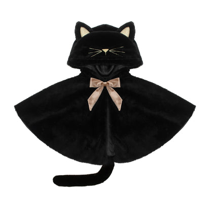 Mimi &amp; Lula Black cat cape Mimi &amp; Lula