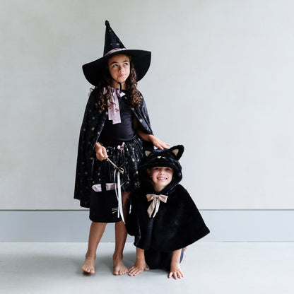 Mimi &amp; Lula Black cat cape Mimi &amp; Lula