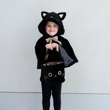 Mimi &amp; Lula Black cat cape Mimi &amp; Lula