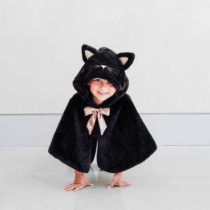 Mimi &amp; Lula Black cat cape Mimi &amp; Lula