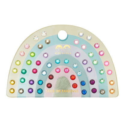 Mimi &amp; Lula Bright gem stick on earrings Mimi &amp; Lula