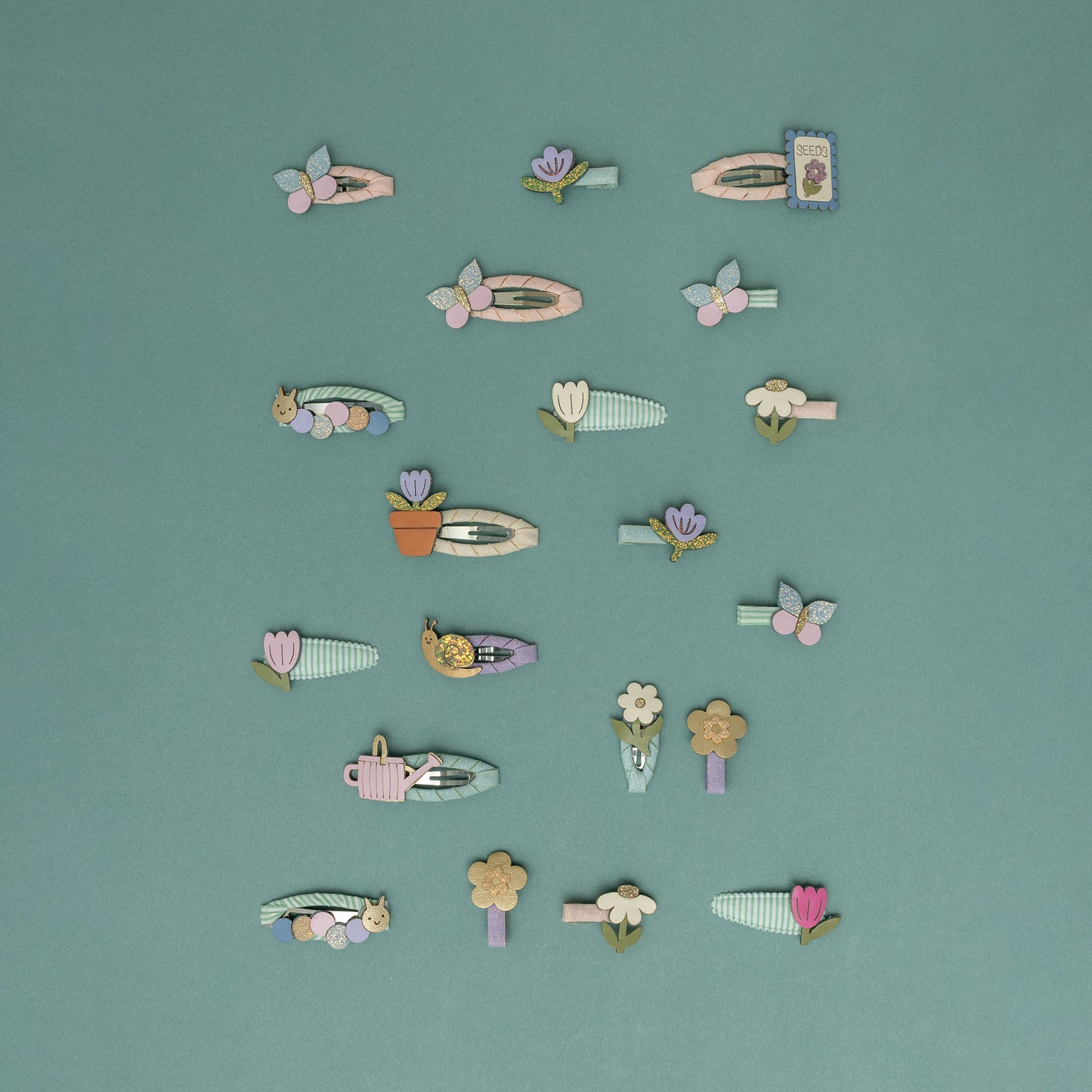 Mimi &amp; Lula Flower garden mini clips Mimi &amp; Lula