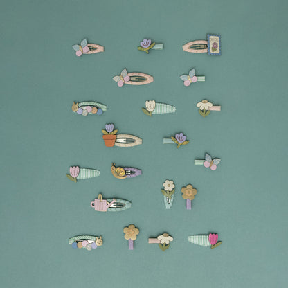Mimi &amp; Lula Flower garden mini clips Mimi &amp; Lula