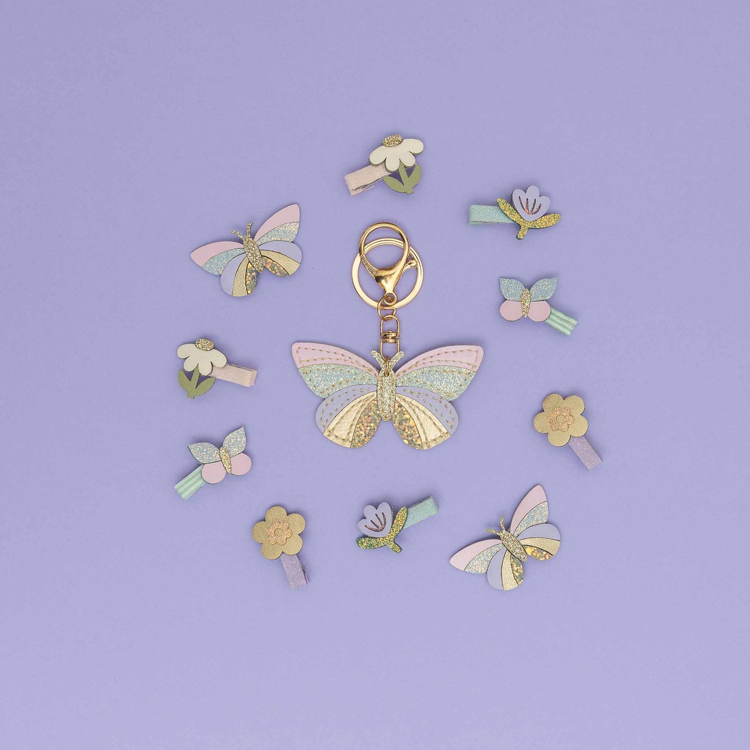 Mimi &amp; Lula Flower garden mini clips Mimi &amp; Lula