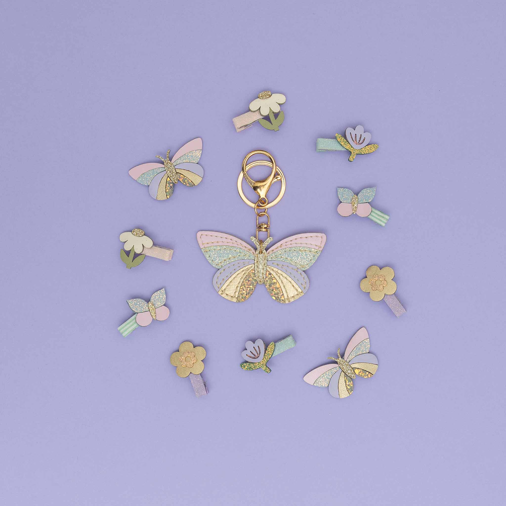 Mimi &amp; Lula Flower garden mini clips Mimi &amp; Lula