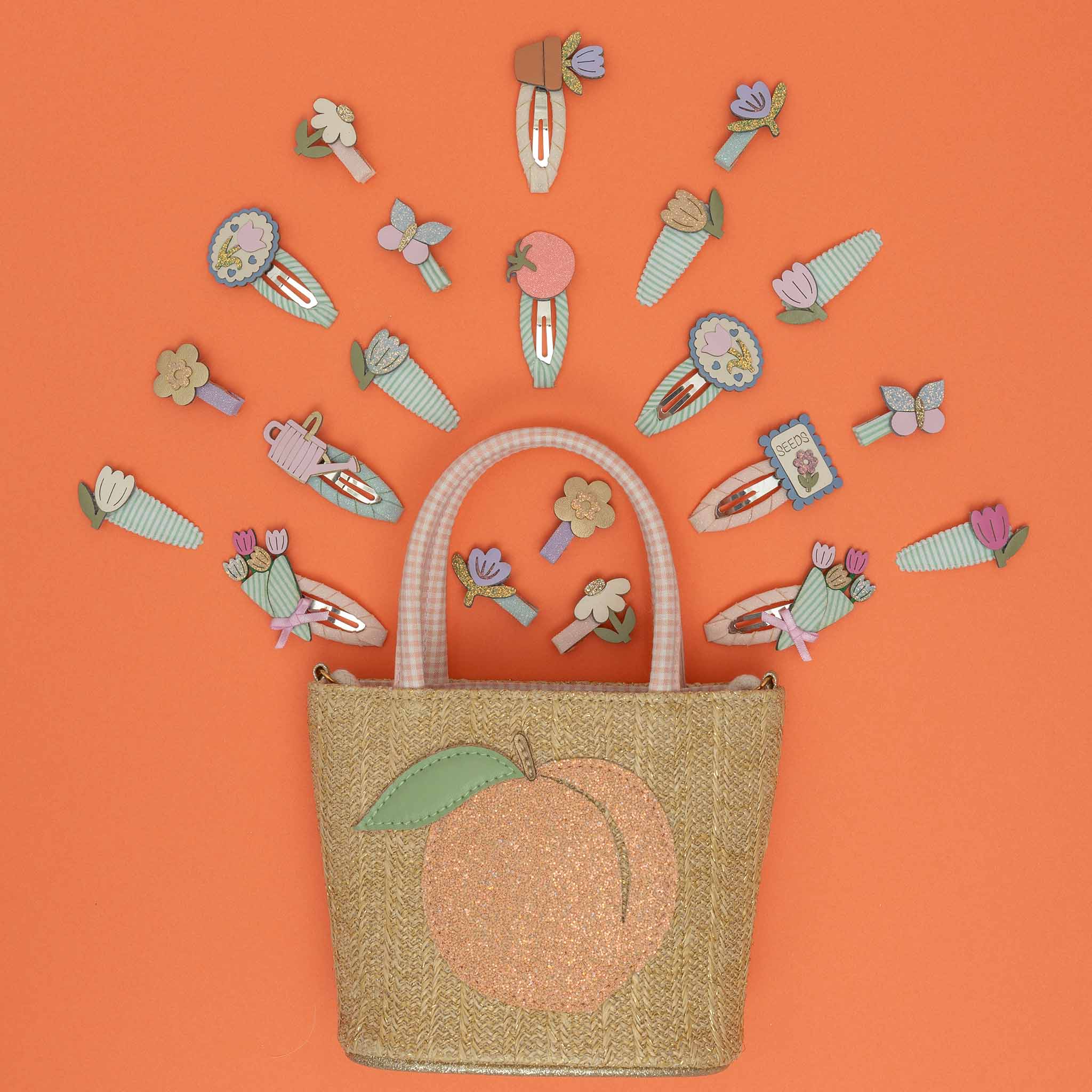 Mimi &amp; Lula Flower garden mini clips Mimi &amp; Lula