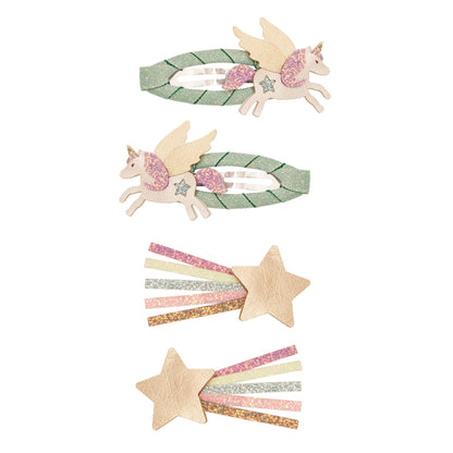 Mimi &amp; Lula Flying unicorn clip set Mimi &amp; Lula