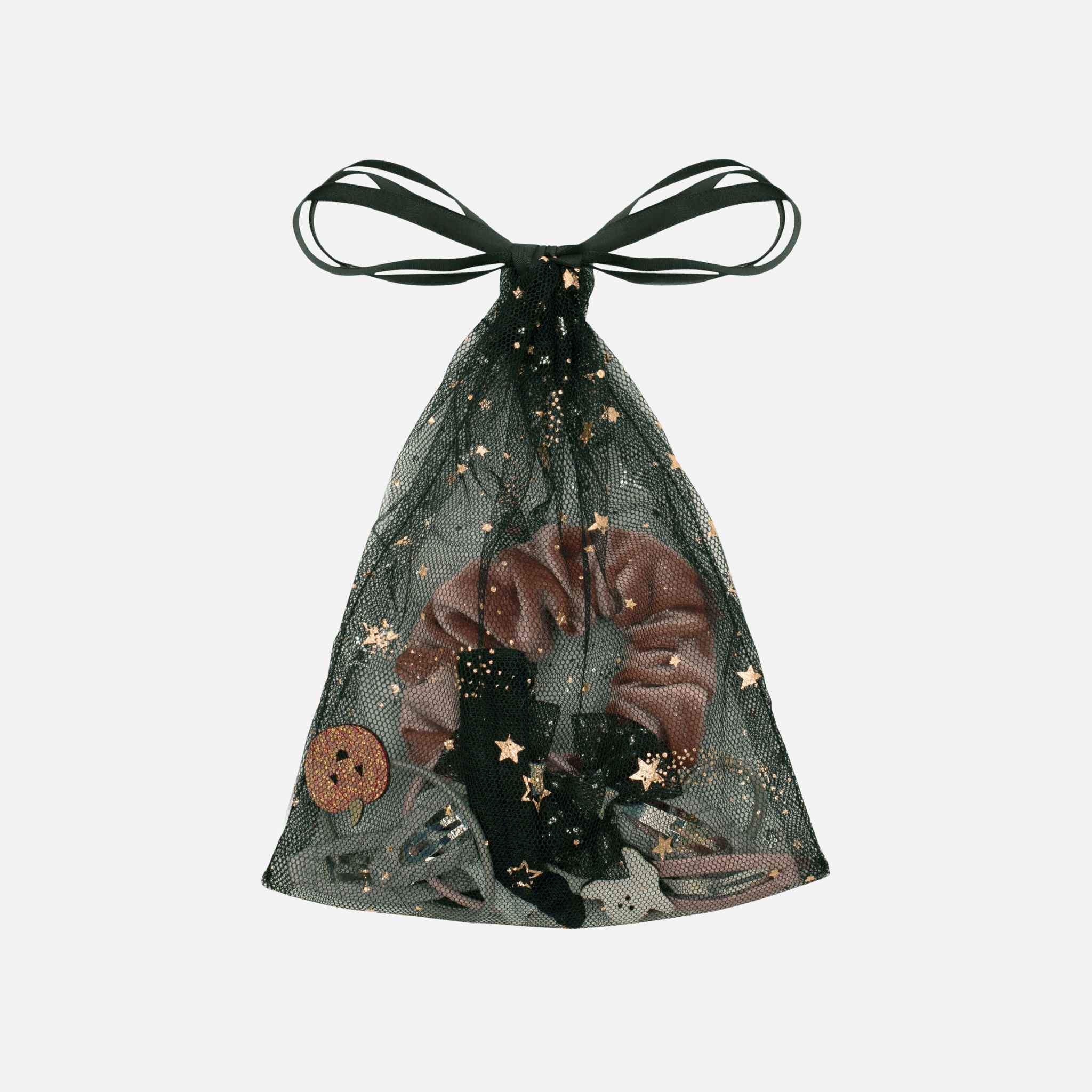 Mimi &amp; Lula Halloween Pouch Set of 10 Hair Accessories