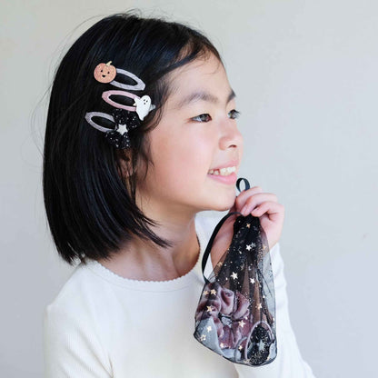 Mimi &amp; Lula Halloween Pouch Set of 10 Hair Accessories