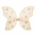 Mimi & Lula Starry Night Wings in pink with gold glitter stars