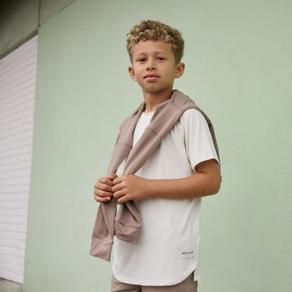 Mini a Ture MATBJERGI t-shirt. GRS - Papyrus white Mini a Ture