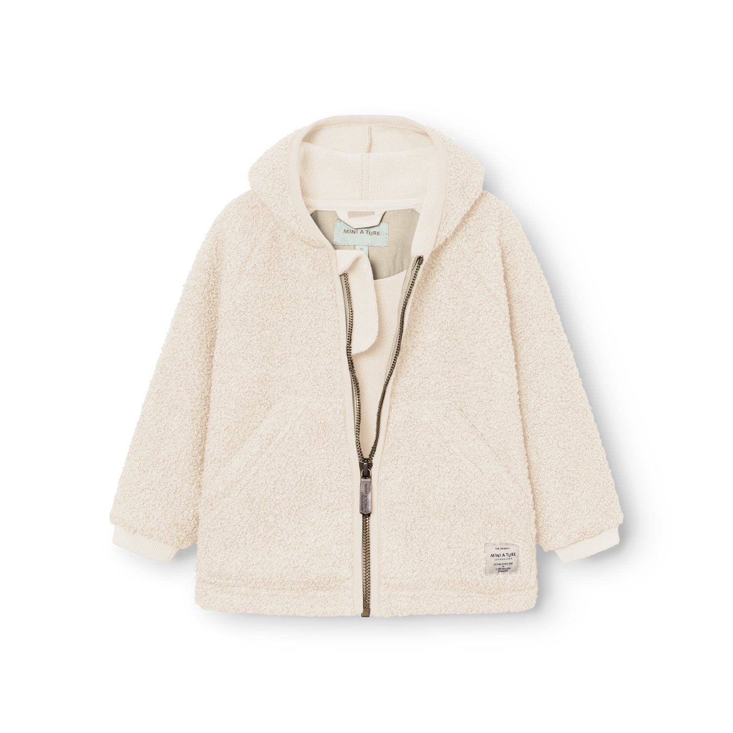 Mini a Ture MATLIFF teddyfleece jacket. GRS - Angora Cream Mini a Ture