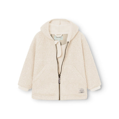 Mini a Ture MATLIFF teddyfleece jacket. GRS - Angora Cream Mini a Ture