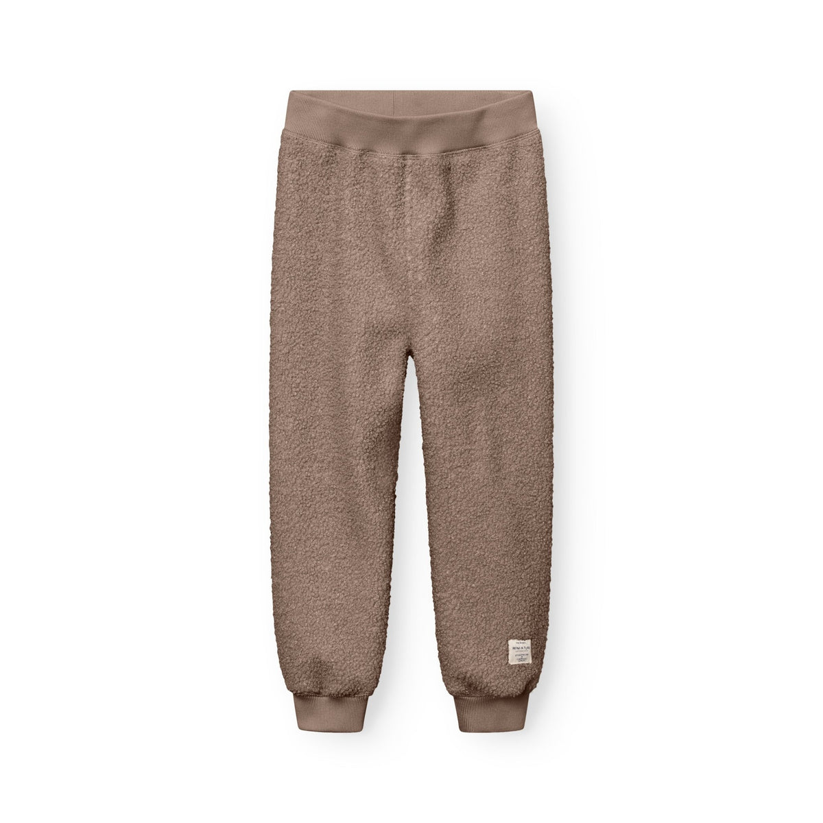 Mini a Ture MATVALUR teddyfleece pants. GRS - GreyBrown Mini a Ture