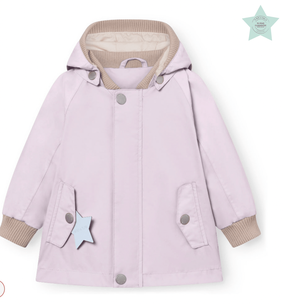 Mini a Ture MATWALLY fleece lined spring jacket. GRS - Thistle Mini a Ture