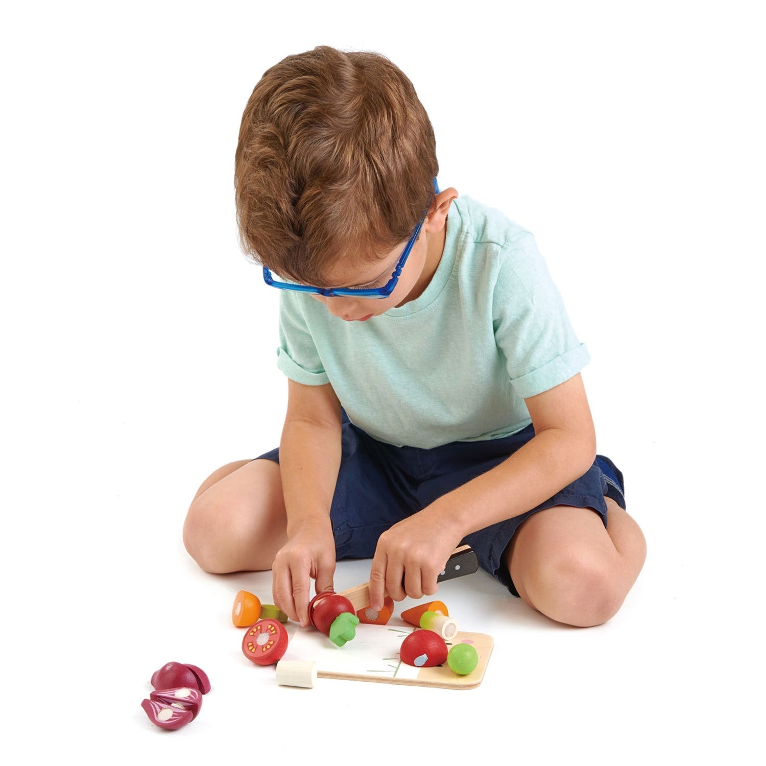 Mini Chef Chopping Board Tender Leaf Toys