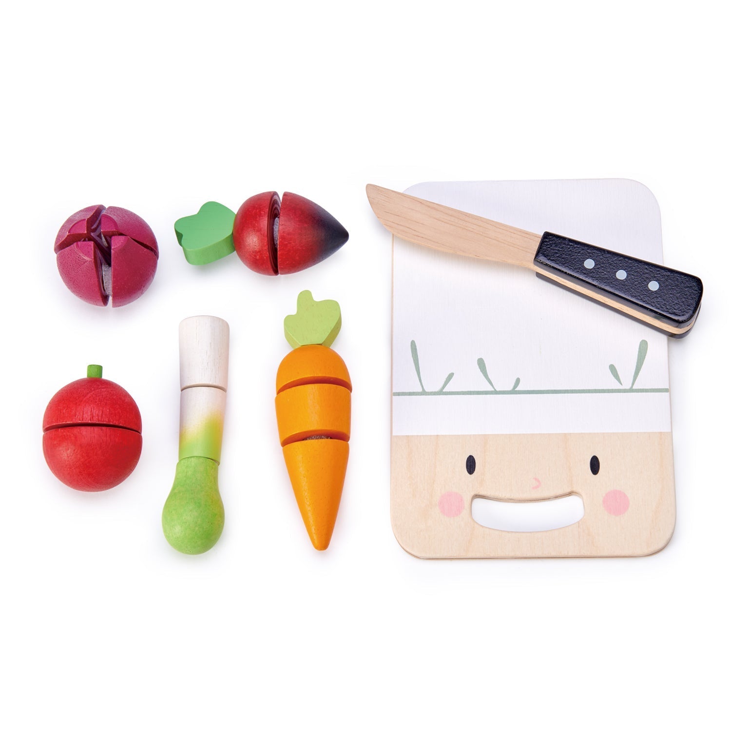 Mini Chef Chopping Board Tender Leaf Toys
