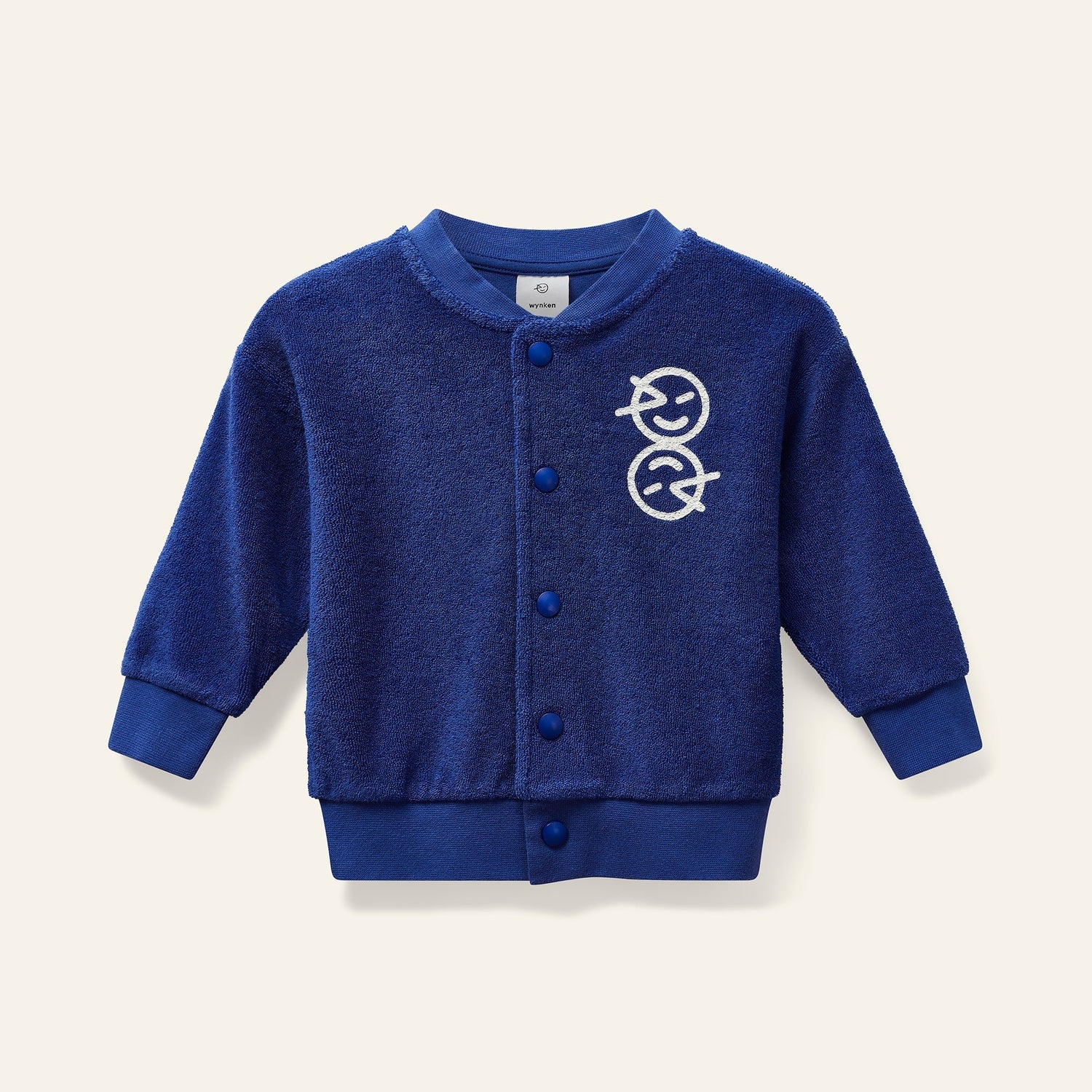 Mini Keel Terry Bomber - Klein Blue Wynken