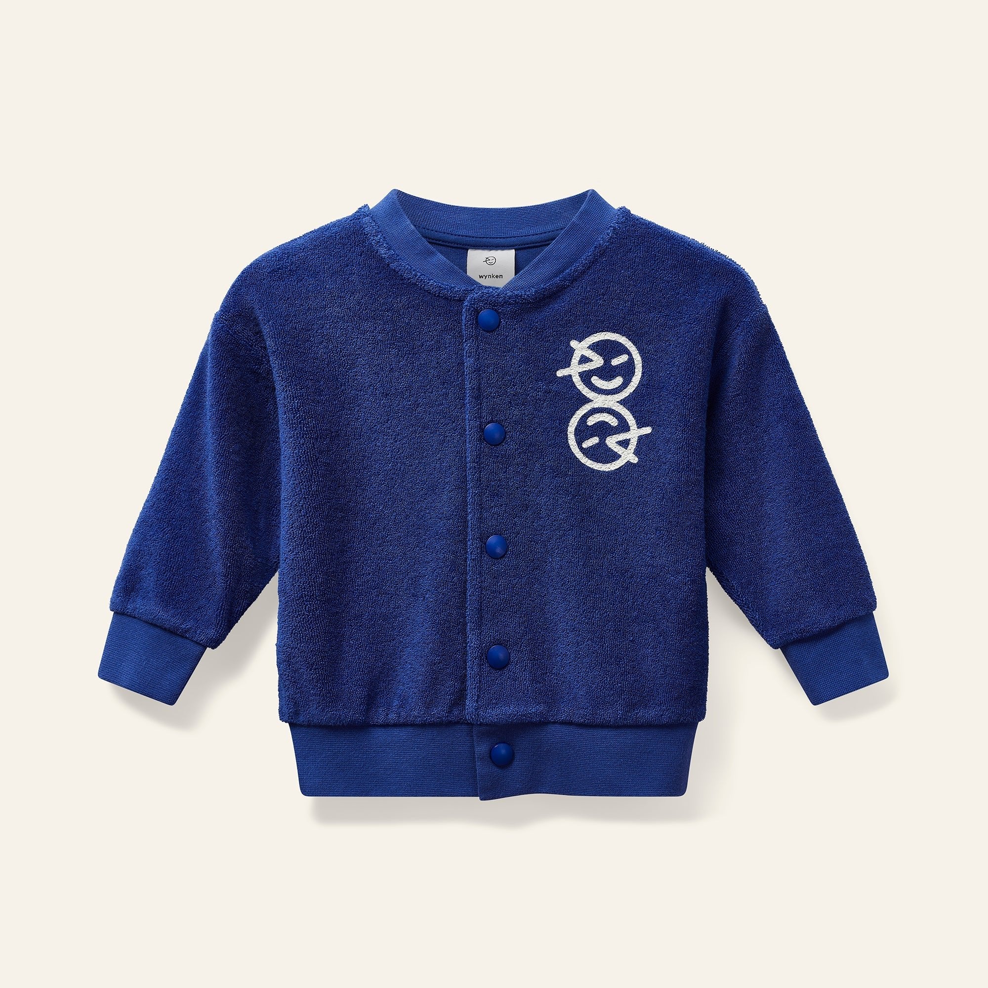 Mini Keel Terry Bomber - Klein Blue Wynken