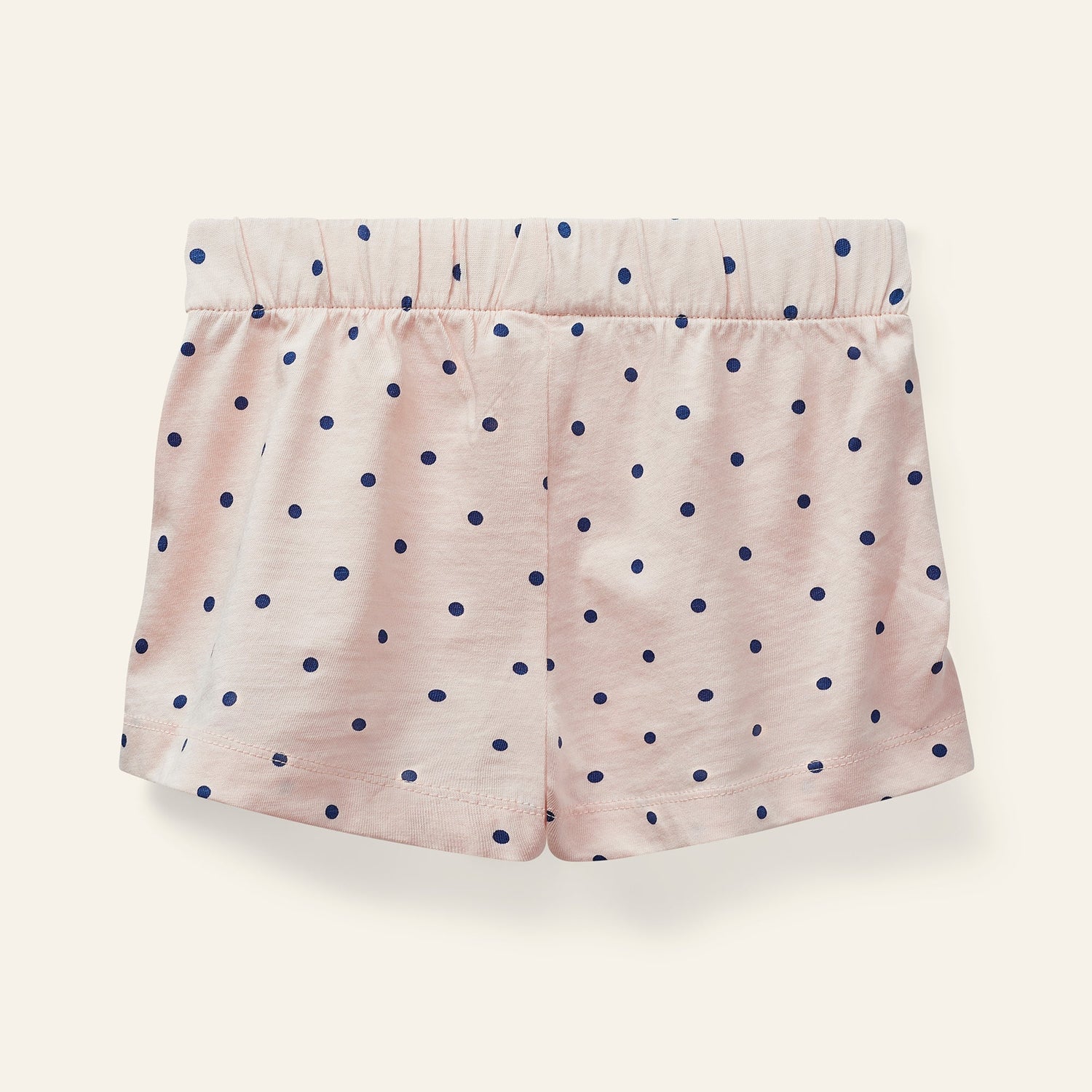 Wynken Mini Polka Short - Pale Pink Polka Wynken