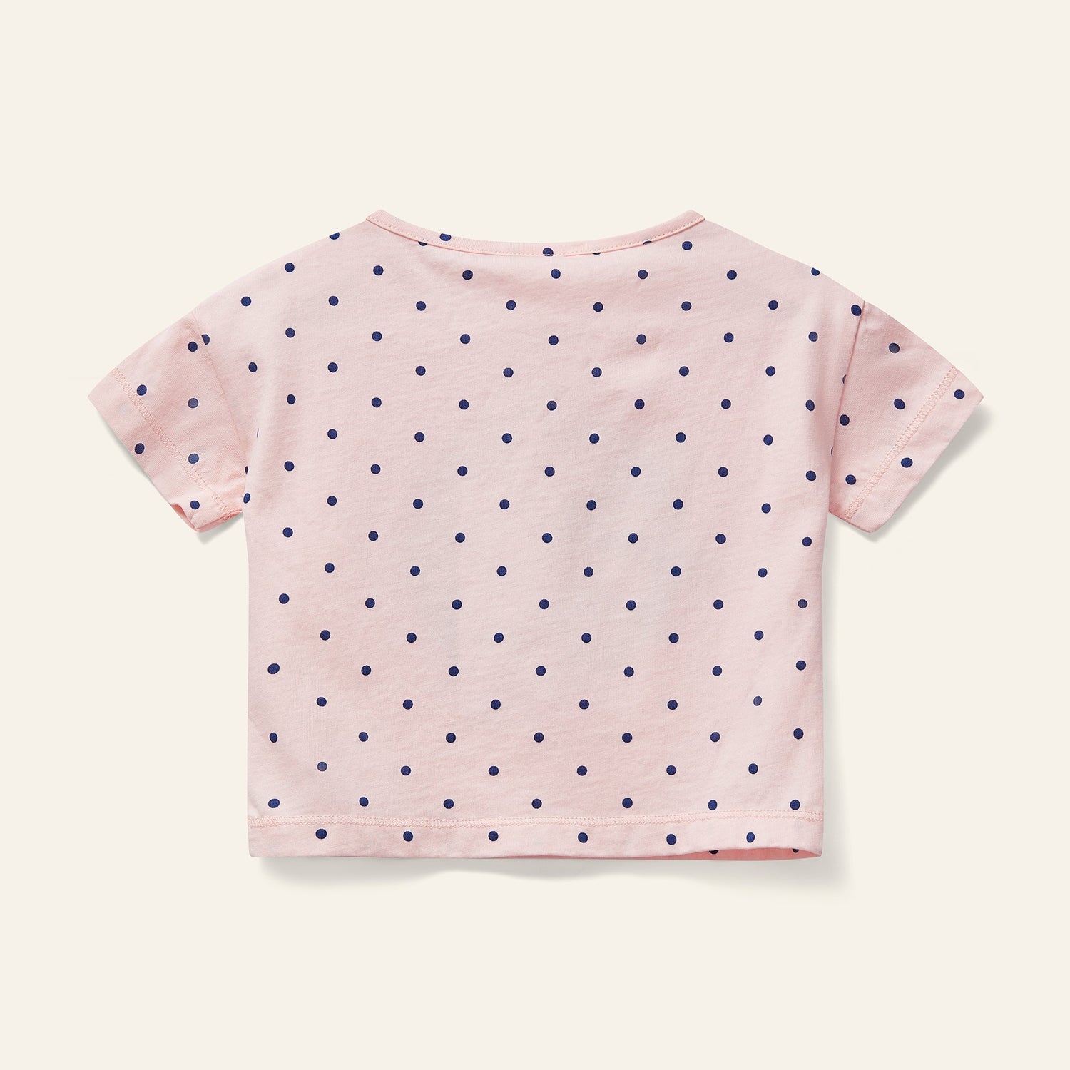 Mini Wynken Tee - Pale Pink Polka Wynken