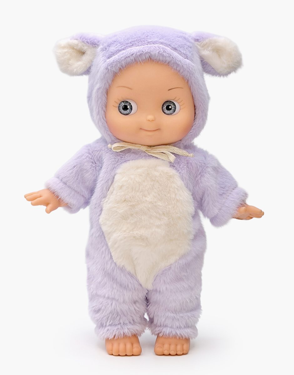 Minikane Alice 27 cm Fantasia doll in a lilac fawn outfit