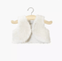 Minikane Babies Tao Sleeveless Sherpa Vest – Ecru (28cm Dolls) Minikane