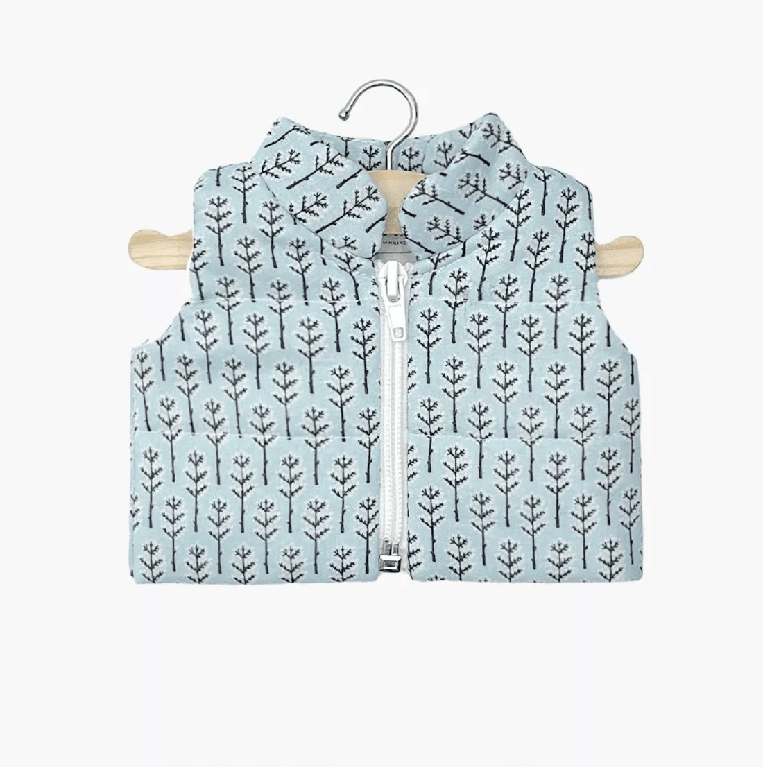 Minikane Bernard Snowy Trees Down Vest for Gordis Dolls Minikane