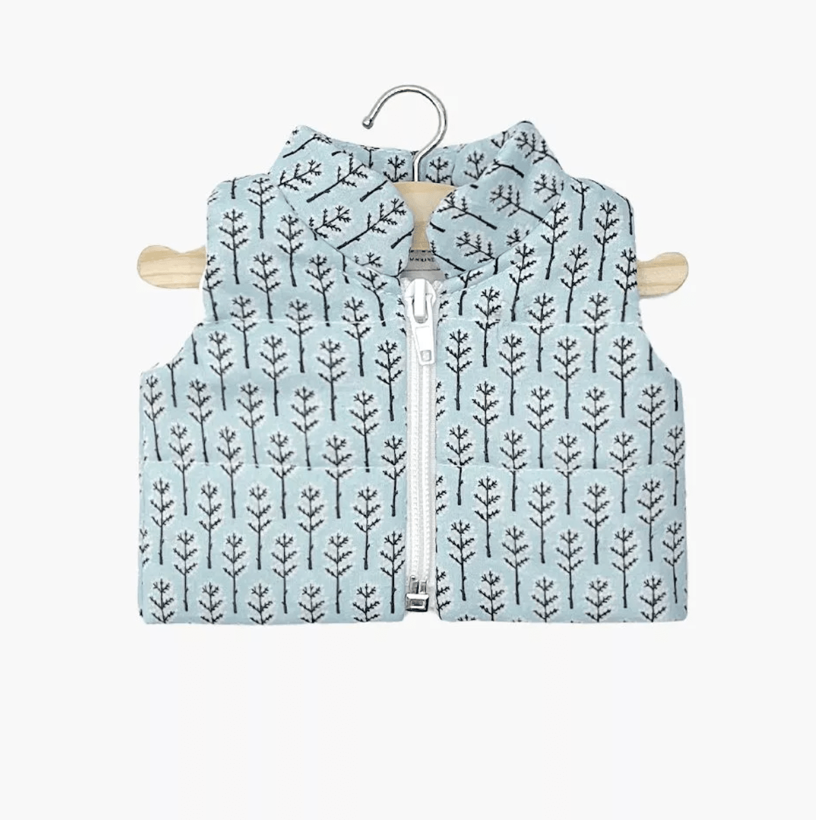 Minikane Bernard Snowy Trees Down Vest for Gordis Dolls Minikane