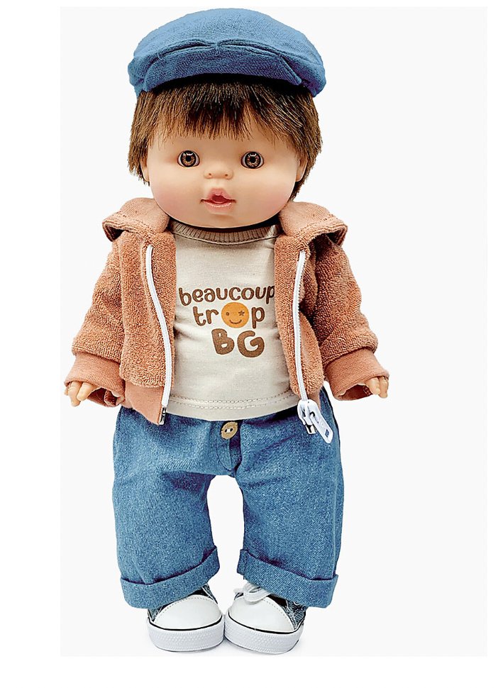 Minikane Doll | 13" Baby Girl Doll - Achille Minikane