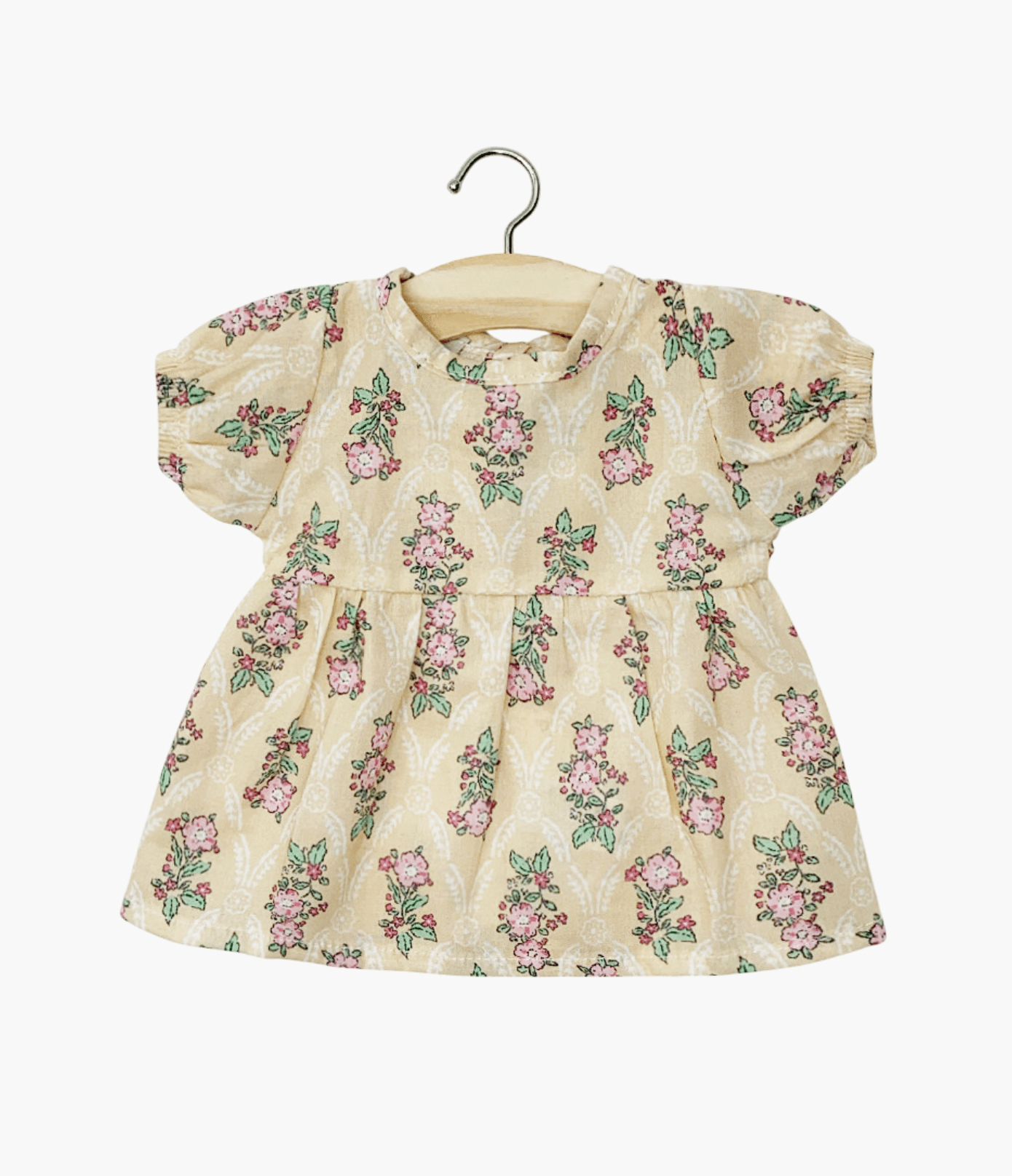 Minikane Faustine dress with balloon sleeves Séraphine Minikane