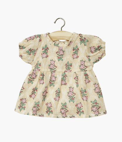 Minikane Faustine dress with balloon sleeves Séraphine Minikane