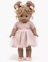 Minikane Handmade Pink Crochet Flower Crown – 34 & 37cm Doll Accessory Minikane