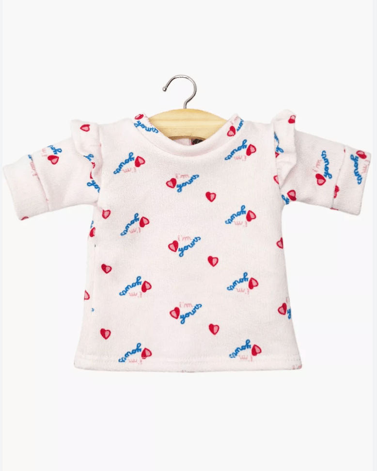 Minikane Liliane Sweatshirt Dress – “I’m Yours” Fleece Minikane