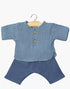 Minikane Marien Doll Denim Blue Outfit Set Minikane