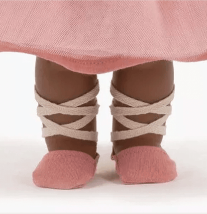 Minikane Paola Reina Baby Doll Ballet Shoes - Rose Minikane