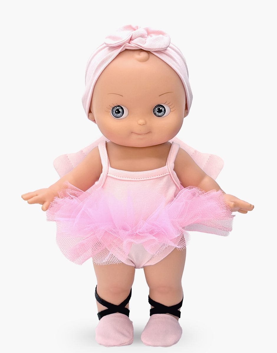 Minikane Alice Mini Panchas Ballet Doll | Pale Pink Tutu (10.6 in) - image 2