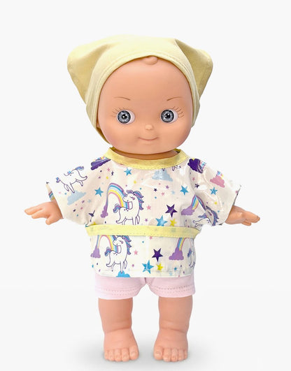 Minikane Alice Mini Panchas School Doll | Unicorn Painting Outfit (10.6 in) - image 1