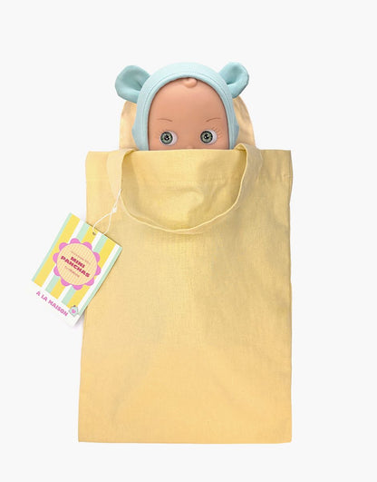 Minikane Zébulon Mini Panchas Home Doll | Mint Mouse Outfit (10.6 in) - image 3