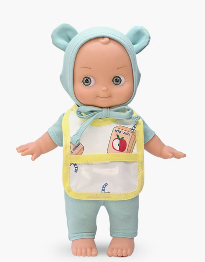 Minikane Zébulon Mini Panchas Home Doll | Mint Mouse Outfit (10.6 in) - image 2