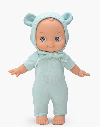 Minikane Zébulon Mini Panchas Home Doll | Mint Mouse Outfit (10.6 in) - image 1