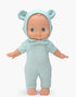 Minikane Zébulon Mini Panchas Home Doll | Mint Mouse Outfit (10.6 in) - image 1