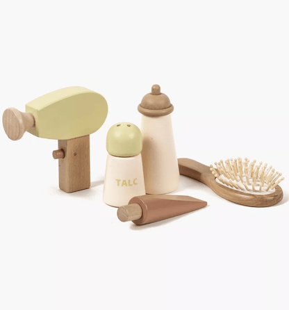 Minikane Wooden Toilet Set – Pretend Play Accessories for Kids &amp; Dolls Minikane