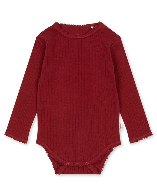 minnie bodysuit in jolly red Konges Sløjd - enjoykidsus