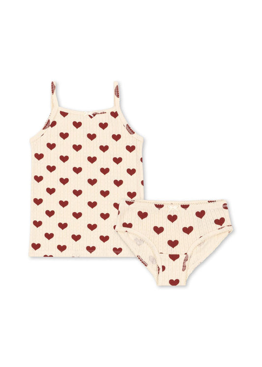 MINNIE UNDERWEAR GOTS - AMOUR ROUGE Konges Sløjd - enjoykidsus