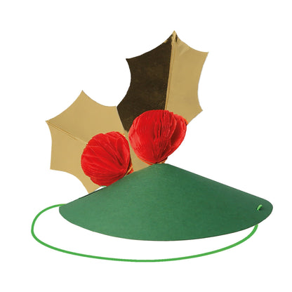 Mixed Christmas Party Hats (x 6) Meri Meri - enjoykidsus