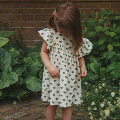 Konges Sløjd Coco Dress GOTS - Amour Verde