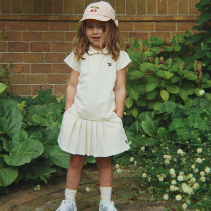 Konges Sløjd Ellie Bow Cap GOTS - Amour Stripe